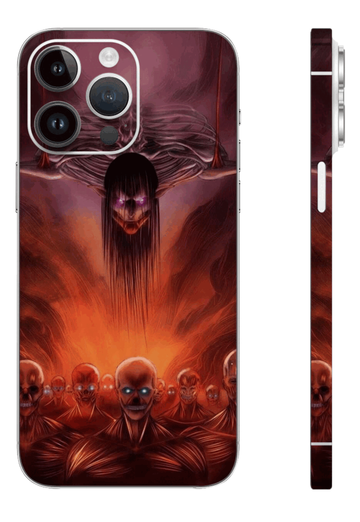 ATTACK ON TITAN BACK SKIN