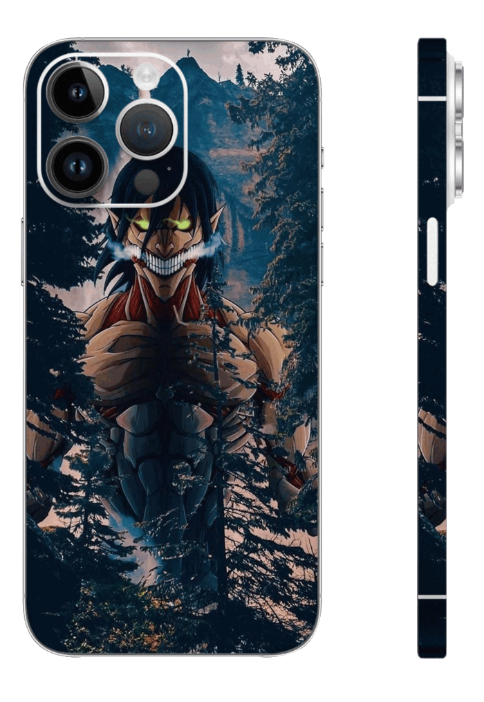 ATTACK ON TITAN BACK SKIN