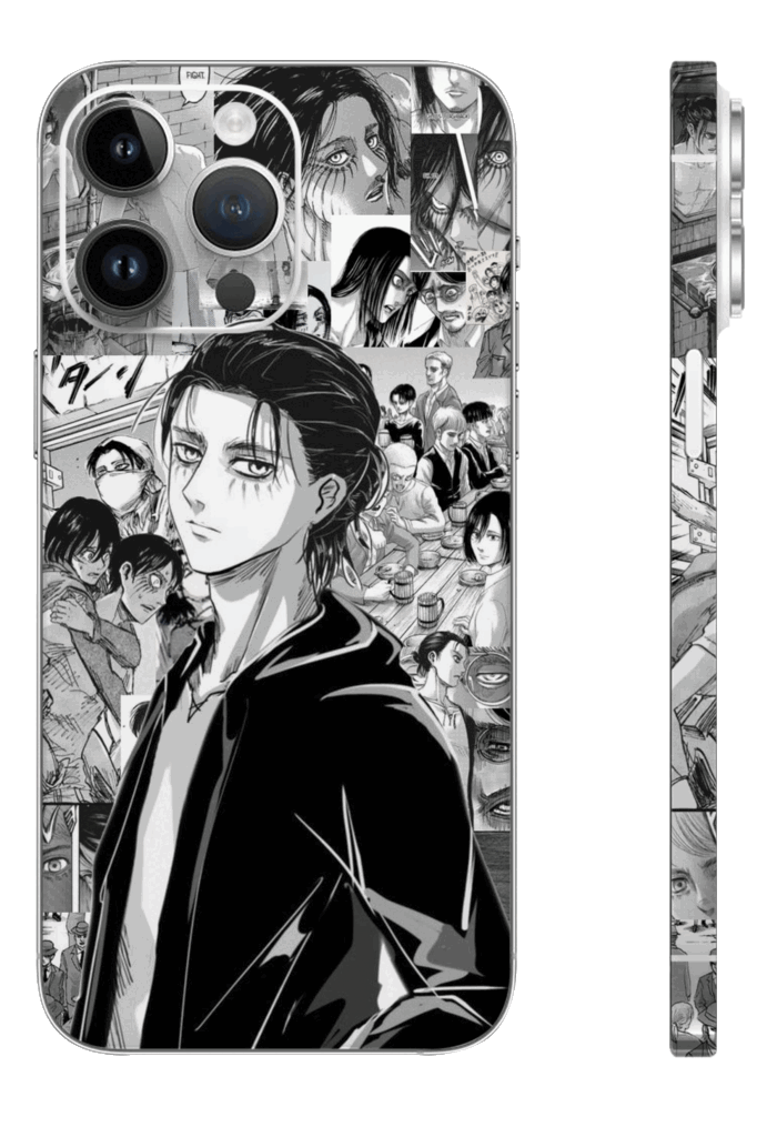 ATTACK ON TITAN BACK SKIN FOR MOBILE