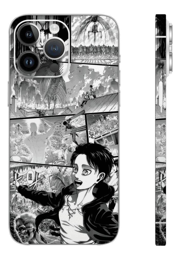 ATTACK ON TITAN BACK SKIN