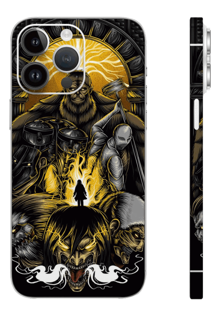 ATTACK ON TITAN BACK SKIN